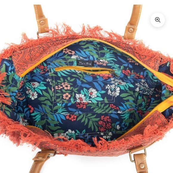 Myra Triple Fork Ranch Tote Bag - Picture 10 of 11